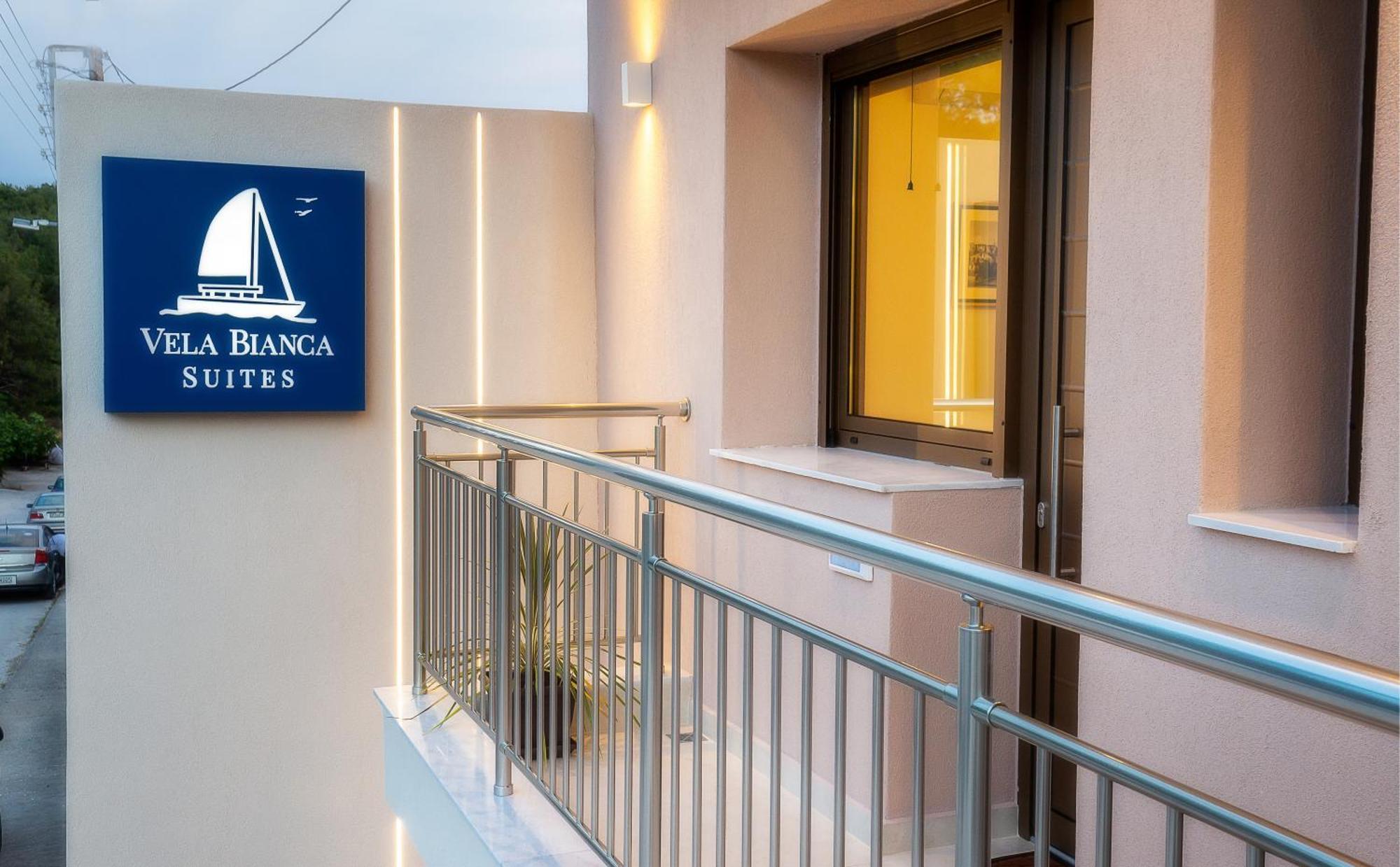 Vela Bianca Suites Limenaria  Exterior foto