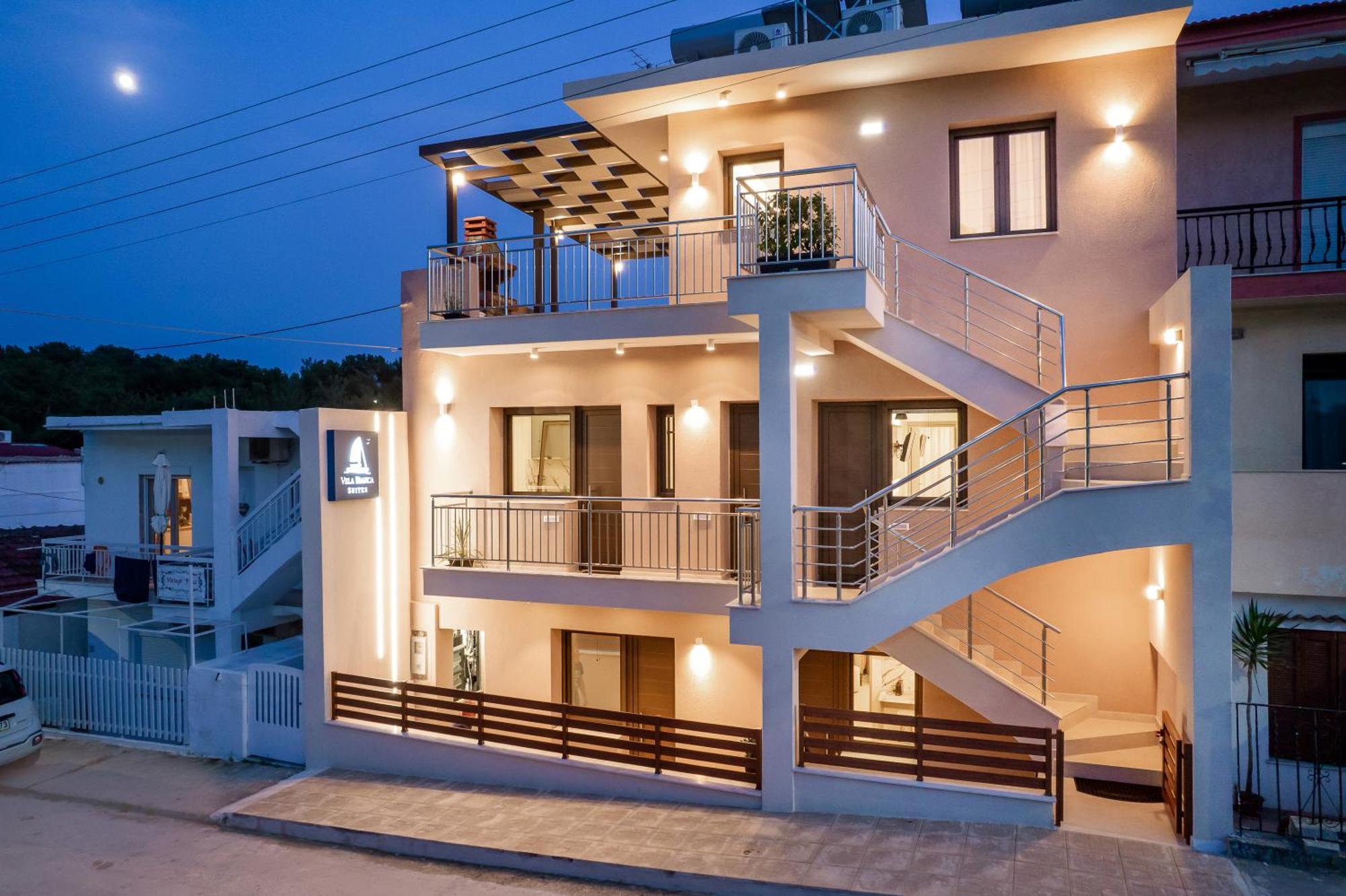 Vela Bianca Suites Limenaria  Exterior foto