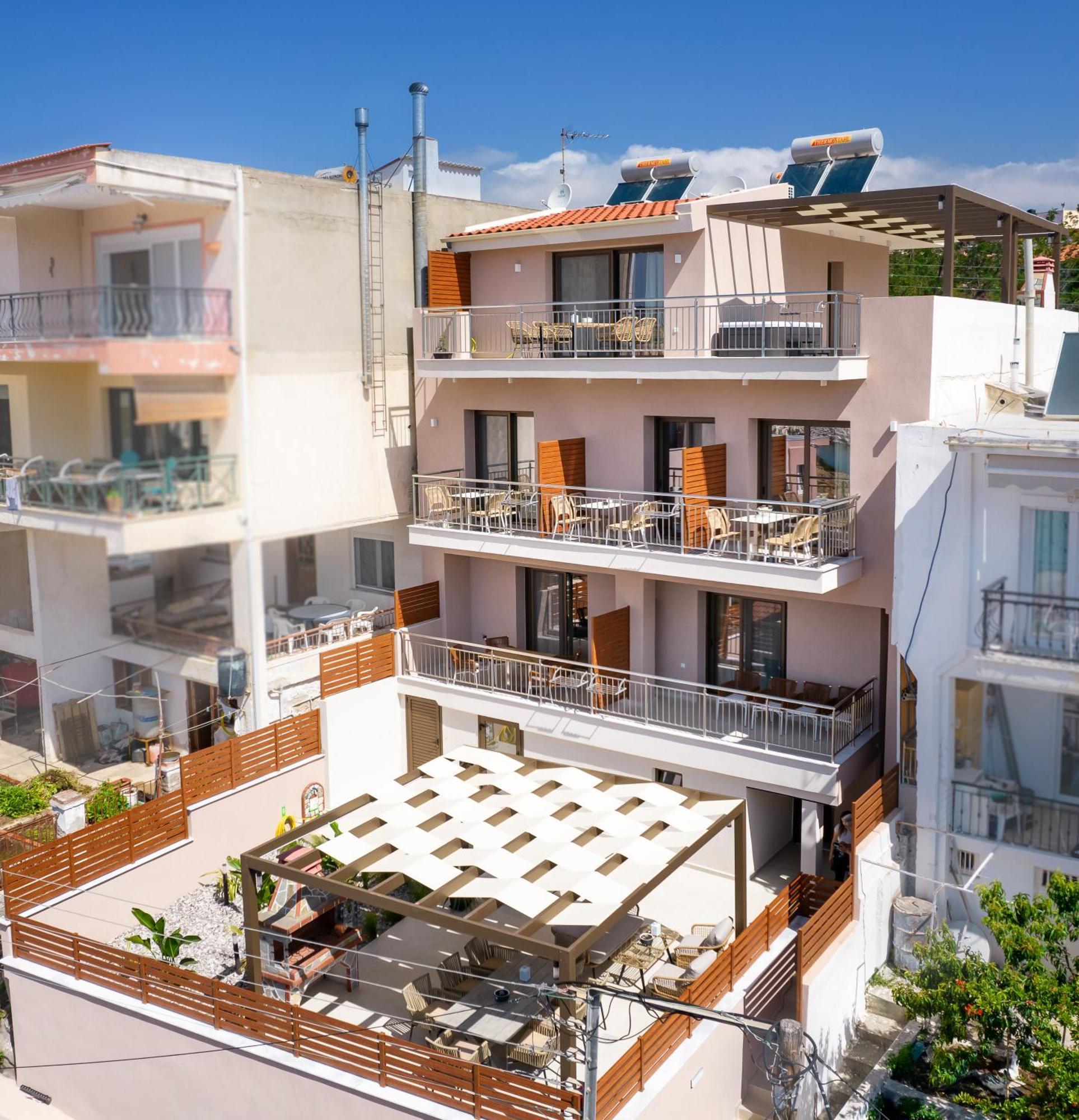 Vela Bianca Suites Limenaria  Exterior foto