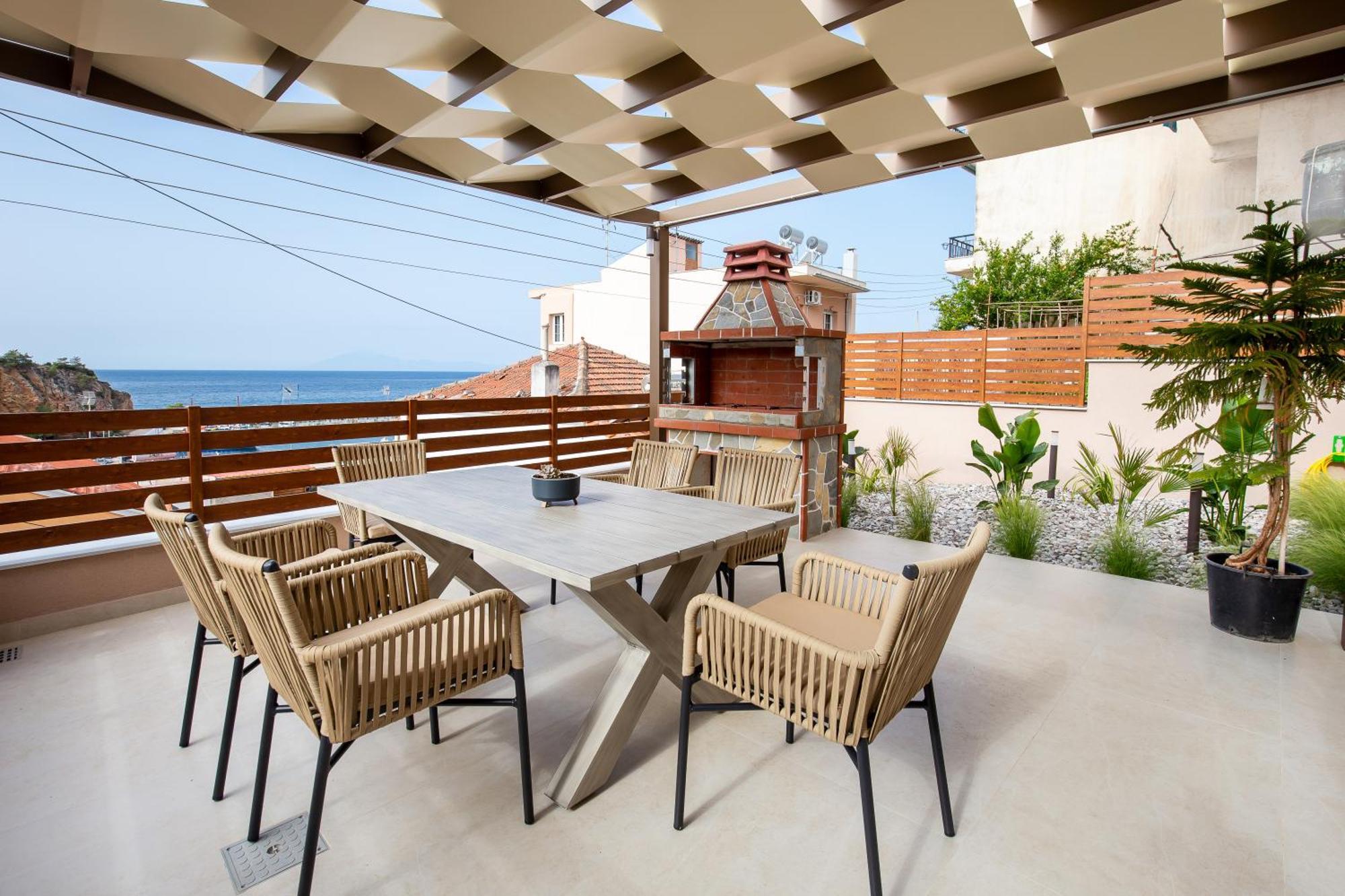 Vela Bianca Suites Limenaria  Exterior foto
