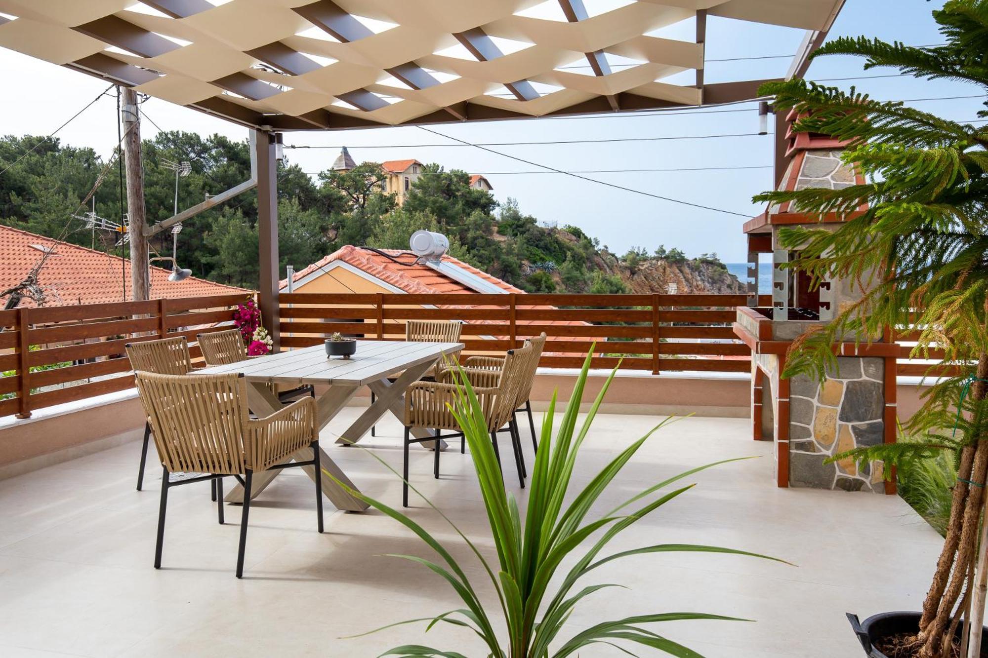 Vela Bianca Suites Limenaria  Exterior foto