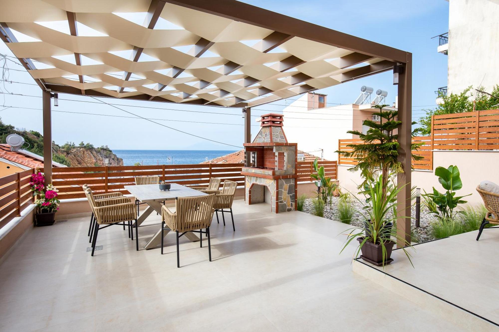 Vela Bianca Suites Limenaria  Exterior foto