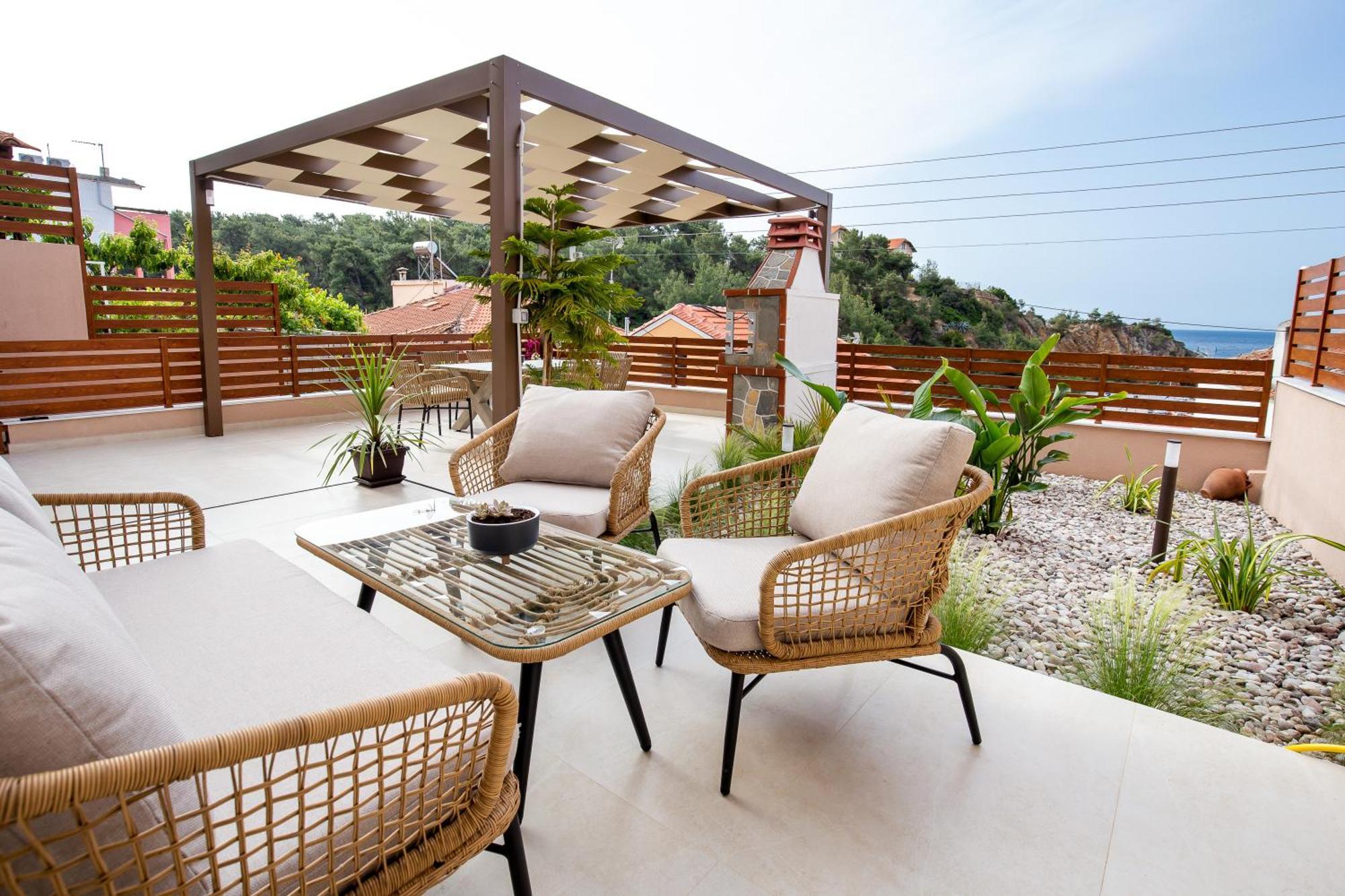 Vela Bianca Suites Limenaria  Exterior foto